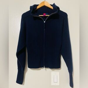 NO NAME Cashmere Zip up Hoodie - SMALL